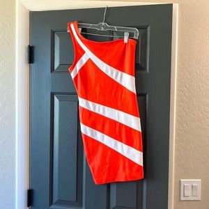 One shoulder bodycon (Charlotte Russe)